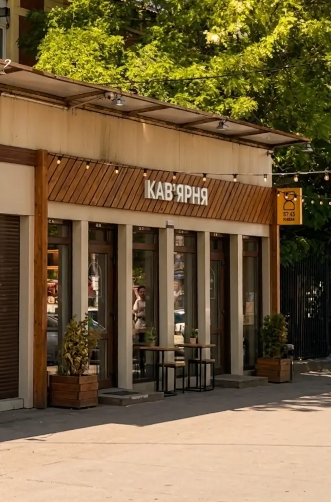 Кав’ярня 07:15 Coffee — Слободка, вул. Віталія Нестеренка, 5
